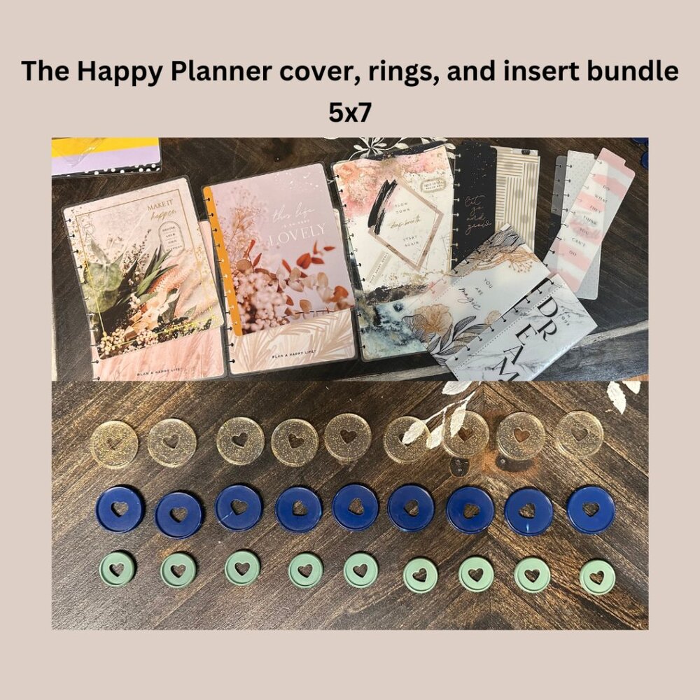 5x7 The Happy Planner Covers Bundle